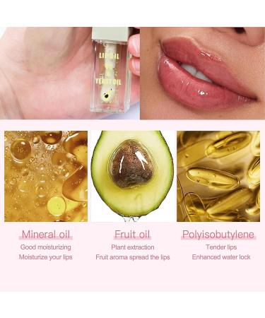 Hydrating Lip Glow Oil | Plumping Jelly Lip Oil | Long Lasting Nourishing Gloss | Organic Fruit Flavored Lip Care for Women - Buy Online on GoSupps.com