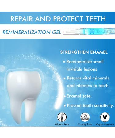 IDOLUSTER Remineralization Gel 4 Pack - Teeth Desensitizing Pens | Strengthens Enamel, Reduces Sensitivity | Post-Whitening Sensitivity Treatment - Buy Online on GoSupps.com