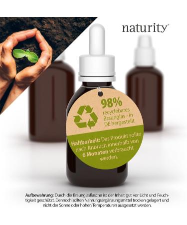 Naturity Bio Grapefruitkernextrakt 1200 mg - 250 ml Organic Vegan - Certified Quality Made in Germany - Buy Online on GoSupps.com