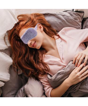 RAYNAG Plush Eye Mask 4 Pack - Soft Sleeping Blindfold for Sleepover Party - Comfortable Silky Fabric - Cozy Fluffy Furry - 4 Colors - Buy Online on GoSupps.com