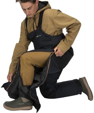 Simms Men's Challenger Insulated Bib X-Large Black | Fishing Products - Buy Online on GoSupps.com