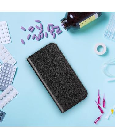 MEDMAX PU Leather Protective Case for Omnipod 5 - Lightweight Black Diabetic Storage Carrying Case - Buy Online on GoSupps.com