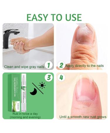 2-Pack Nail Care Pens - Strengthen Repair & Protect Nails & Cuticles | Nail Structure Essence - Buy Online on GoSupps.com