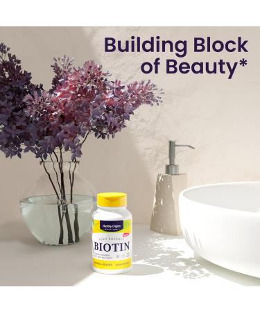 Healthy Origins Biotin 10 000 mcg (USP Grade Non-GMO Gluten Free Hair Support Nail Support) 360 Veggie Caps - Buy Online on GoSupps.com