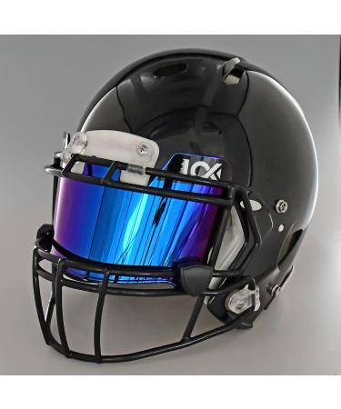 LOKIYS Football Visor for Youth & Adult Helmets - Blue | Enhance Your Game with Premium Protection - Buy Online on GoSupps.com