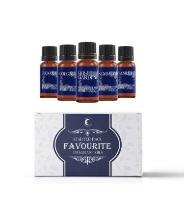 Mystic Moments | Fragrant Oil Starter Pack - Favourite Oils - 5 x 10ml