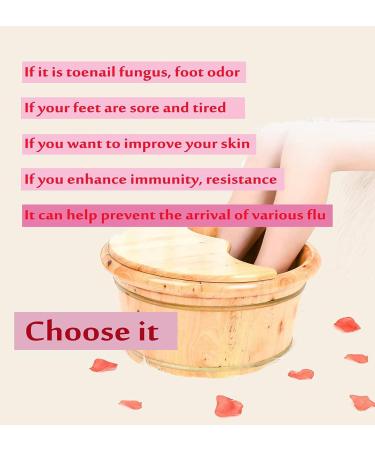 AMTOOCH 100bag Natural Mugwort Herb Foot Soak Powder for Relaxing Spa Massage - Buy Online on GoSupps.com