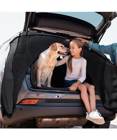 Wing Door Trunk Cover Sun Protection - Tailgate Mosquito Net Curtains for Caravans & Camping (180 150cm) - Buy Online on GoSupps.com