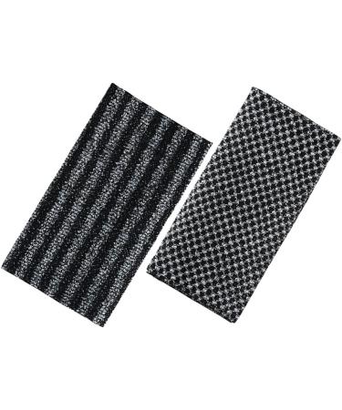 FRCOLOR 6 Pcs Bath Towels - Exfoliating Shower Towels & Body Scrubbers for Clean Skin | Carbon Fiber Back Strap Towel Set - Buy Online on GoSupps.com