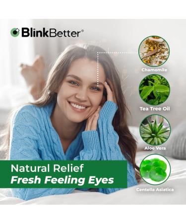 BlephaScrub Tea Tree Oil Eyelid Wipes - Natural Relief for Blepharitis, MGD, and Dry Eyes | 20 Biodegradable, Gentle Wipes with Triple Moisture Formula - Buy Online on GoSupps.com