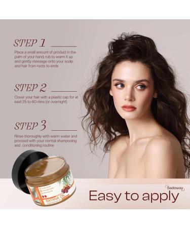 SADOWAY Batana Oil for Hair Growth Organic Oil to Prevent Hair Loss & Moisturize Scalp for Men & Women - International Shipping Available - Buy Online on GoSupps.com