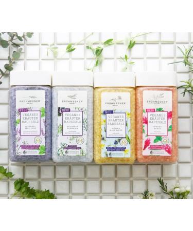 Vegan Herbal Bathing Salt 580g - Natural Relaxation & Aromatherapy for All Skin Types - Shop Internationally - Buy Online on GoSupps.com