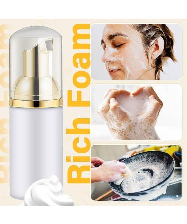 Daytight 10-Pack Empty Foam Pump Bottles - 60ml Travel Dispenser for Shampoo Lotion Eyelash Cleaner & Cosmetics - Perfect Mini Foam Pump for International Shipping - Buy Online on GoSupps.com