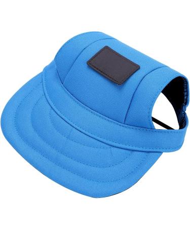 Itoda Baseball Cap for Small Dogs - Adjustable Summer Hat with Ear Holes Sun Protection Perfect for Puppies and Cats - Outdoor Sports Cap in Blue - Buy Online on GoSupps.com