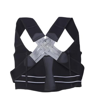 Dewedrt Corrective Band Adult Hunchback Correction Strap Women'S Back Support Open Shoulder Chest Straightening Straps XL