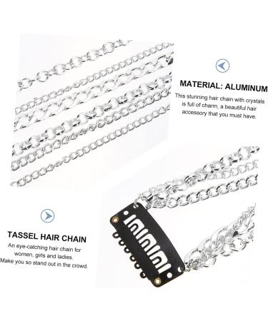 FRCOLOR Rhinestone Hair Clip Hair hair for womens hair hair barrettes for women headpiece for women hair jewels for women long hair aluminum jewelry Miss Jeweled Hair Clips - Buy Online on GoSupps.com