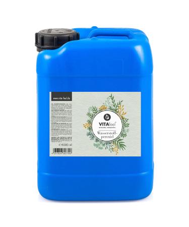VitaFeel hydrogen peroxide 3% solution 5000 ml canister | pure quality phosphoric acid for stabilization | versatile application