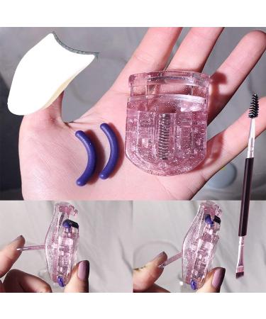 Buy Mini Eyelash Curler Kit - 4PCS Portable Eyelash Application Tools for Long-Lasting Curling | Ideal for Women & Beginners - Ship Internationally - Buy Online on GoSupps.com
