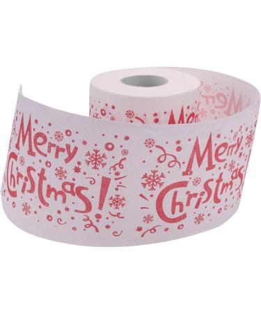 Dewedrt 5 Styles Santa Paper Roll Tissue Paper Towels Christmas Decorations Xmas Santa Office Room Toilet Paper 5 Roll - Buy Online on GoSupps.com