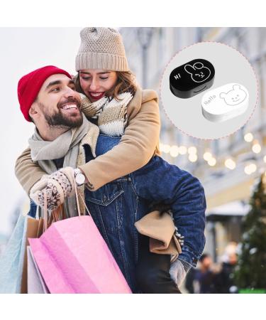 Swirlcolor Portable Cartoon Rabbit Contact Lens Case - 2 Piece Travel Bag with Mirror for Kids & Adults - Buy Online on GoSupps.com