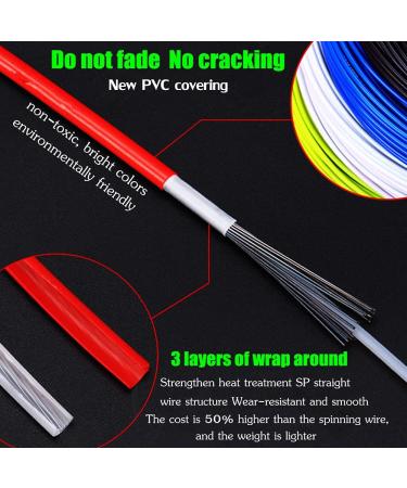 YBEKI Bike Brake and Shifter Cable Kit - Universal Set for Mountain and Road Bikes - Buy Online on GoSupps.com