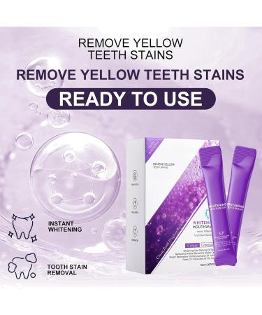 Foshan Sadoer Whitening Mouthwash whitening mouthwash 10 ml x 20 pieces teeth whitening and fresh breath individually packed for hygiene - Buy Online on GoSupps.com