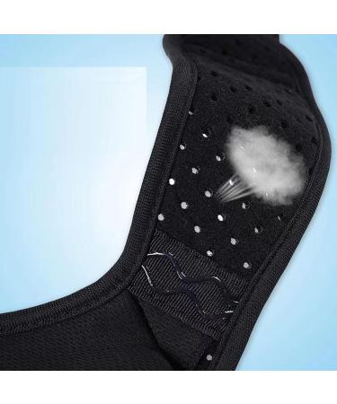 Adjustable Compression Hernia Support Band - Reduces Pain with Elastic Waistband Soft Foam & Breathable Material | Long-Term Comfort - Size L Black - Buy Online on GoSupps.com