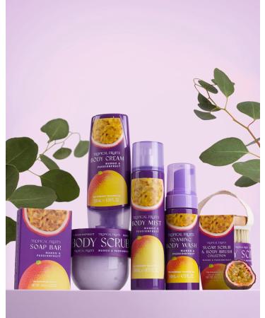 Tropical Fruits Mango and Passionfruit Foaming Body Wash 140ml - Buy Online on GoSupps.com
