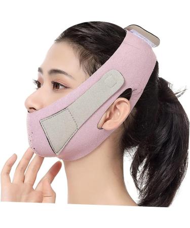 DOITOOL Facial Slimming Thin Peel off Belt Slimming Belt Double Chin Strap V-line Belt Strap Shaping Cheek Slimming Hydrating Thin Artifact Pink - Buy Online on GoSupps.com