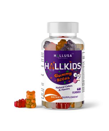 Hallusa Natural Multivitaminas para Ni os en Gomitas Refuerza su sistema inmune su concentraci n y Memoria contiene Vitaminas A C D E B en todas sus categorias