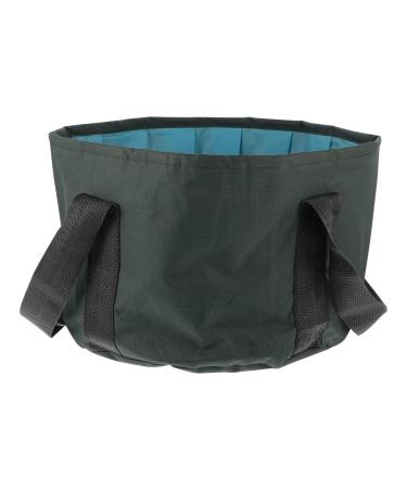 Lurrose 1stk foldable foot bath foot spa pool fu Spa bucket of footpelings foldable foot bath bucket for foot pool pool foot bath pelvis heated water bucket nylon towel foot sack isolation travel gray