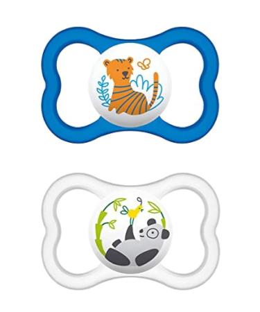 MAM AIR Silicone Set for Boys 16+ Months - 2 Pieces + Clip It | International Shipping Available - Buy Online on GoSupps.com