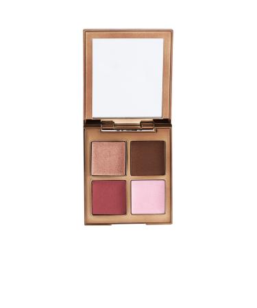 MASQMAI Glow Me Up Face Palette Palette Maquillage avec Enlumineur Contour et Blush 4 teintes