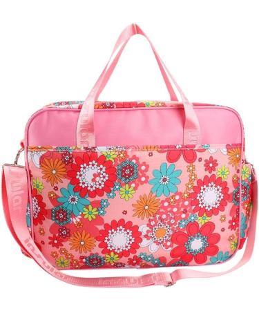 Kamay's Waterproof Mummy Diaper Bag with Changing Mat - Red Daisy - Buy Online on GoSupps.com