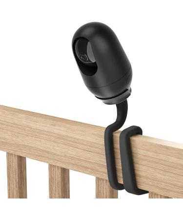 Holaca Flexible Baby Monitor Holder for Nooie 2K Surveillance Camera - Secure & Adjustable | WiFi Compatible (Black) - Buy Online on GoSupps.com