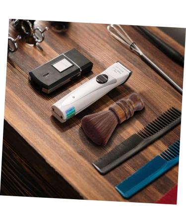 Angoily 1pc Hair Brush Neck Duster Shaving Saop Brush Cleaning Sponges Barber Face Sponge Hair Cutting Brush Neck Cleaning Tool Broken Hairbrush Wood Handle Comfortable Dust Brush - Buy Online on GoSupps.com