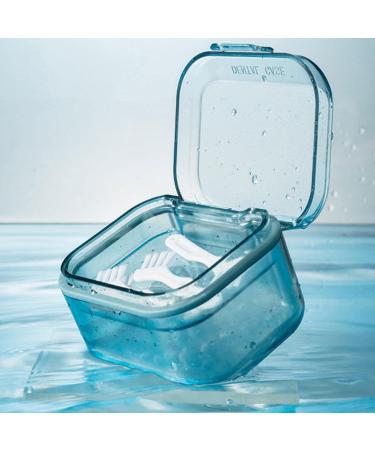 Prosthesis Container & Cleaning Box for False Teeth | Durable Tooth Bath with Drainage - Ideal for Bridges & Partial Prostheses - Buy Online on GoSupps.com