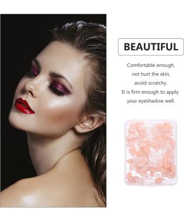 Beavorty 100 Pcs Double Ended Eyeshadow Brush Disposable Makeup Applicator Dual Ended Makeup Brush Girl Woman - Buy Online on GoSupps.com