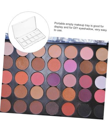  VALICLUD VALICLUD Empty Lipstick Palette Empty Lipstick Box DIY Eyeshadow Powder Blush Puck Marketers Container Empty Eyeshadow Pan Makeup Palette For Women - Buy Online on GoSupps.com
