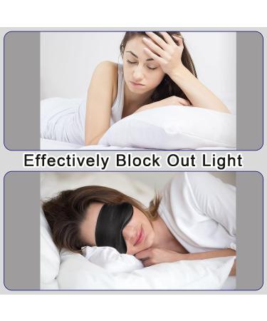 50 Pcs Silk Sleep Mask for Women and Men - Adjustable, Soft, Blackout Eye Cover for Comfortable Sleep - Buy Online on GoSupps.com