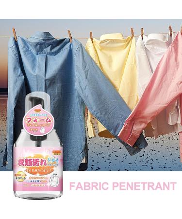 Dry Foam Cleaner Stain Remover | Multipurpose Clothing Stain Remover - Effective Carpet Spray Gentle Clothing Spray for Clothes Laundry Wine Hixip - Buy Online on GoSupps.com