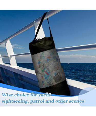 5 Pack Portable Boat Trash Bags - Reusable Mesh Can, Storage Container - Pontoon, Marine, Kayak, RV, Camping Accessories - Gifts for Men and Women - 5 Colors - Buy Online on GoSupps.com