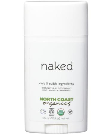 NORTH COAST ORGANICS Naked Organic Deodorant, 2.5oz