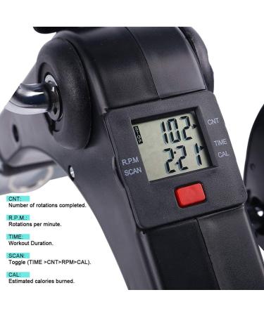 Cozylifeunion Pedal Exerciser - Portable Desk Cycle for Hand, Arm, and Leg Exercise - Adjustable Fitness Machine for Seniors - Folding Mini Bike Teal - Buy Online on GoSupps.com