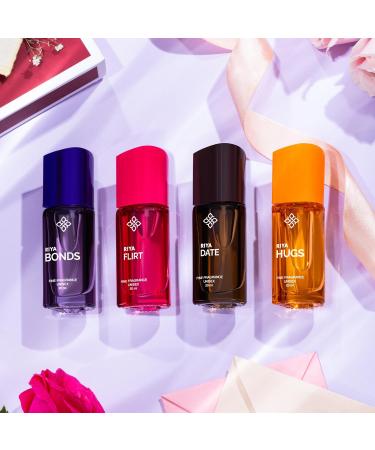 R iya Gift A Memory Perfume Fresh Unisex Eau De Parfum Spray | Premium Men & Women'S Set 4Nx20 Ml With Flirt Date Hugs Bonds Long Lasting Fine Fragrance Romantic Scent - Buy Online on GoSupps.com
