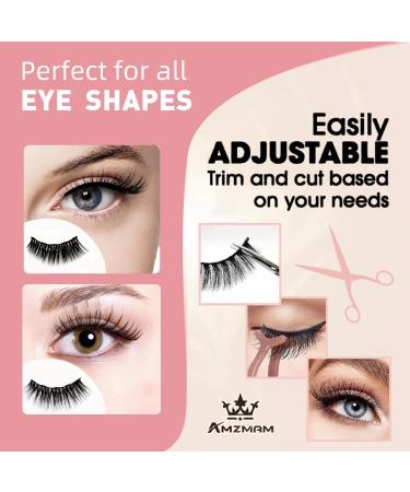 Magnetic Eyelashes with Eyeliner Kit - Natural Looking Waterproof Long-Lasting & Easy to Wear | Shop Internationally - Buy Online on GoSupps.com