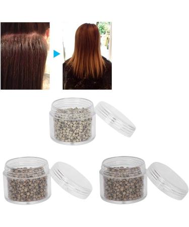 Hair Extension Link Ring Comfort Soft Safe Hair Extension Ring Hair Extension Tool for Hair Girls Salon Woman - Buy Online on GoSupps.com