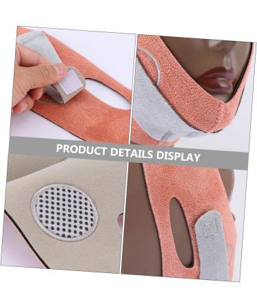 DOITOOL 1pc Thin Face Belt Instant Lift Shaper Band Empty Tubes Bulk Post Chin Strap Anti Wrinkle Band Lamp Shades for Floor Lamps Shaping Belt Woman Graphene Compact 60X10.5X1cm Orange - Buy Online on GoSupps.com