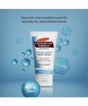 Palmer's Cocoa Butter Intensive Relief Hand Cream Multi Pack | 3 x Cocoa Butter Formula Intensive Relief Hand Cream (60g) 180 g (Pack of 1) - Buy Online on GoSupps.com