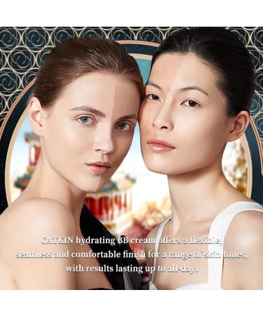 CATKIN BB Cream Air Cushion Foundation - Full Coverage, Moisturizing Concealer, Free Refill - Medium Warm Camel 0.46 oz - Buy Online on GoSupps.com